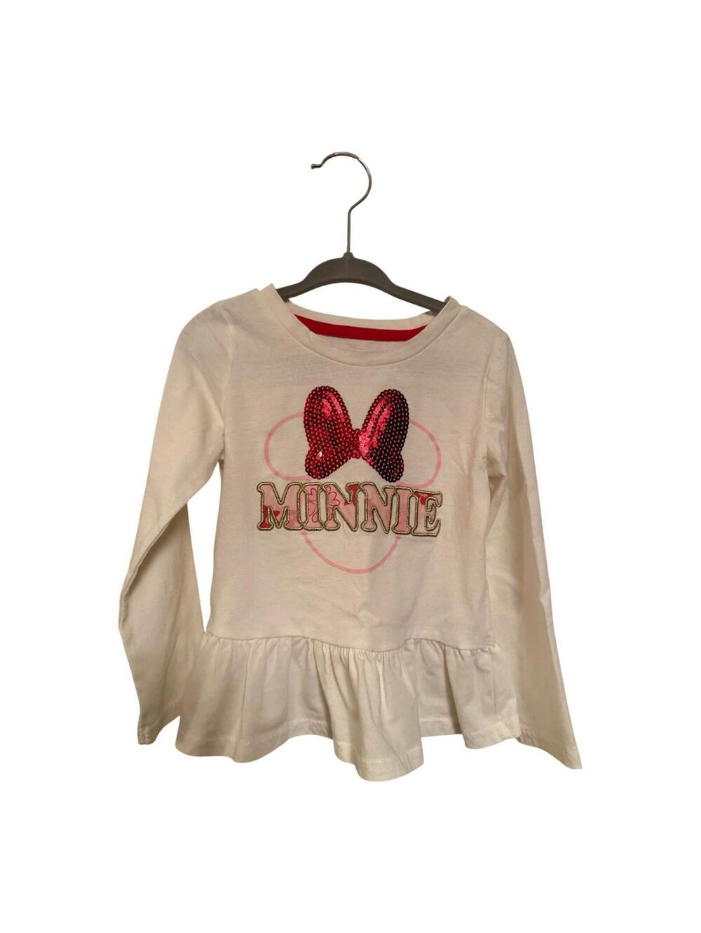 Disney Little Girls Minnie Longsleeve T-Shirt Sz.4
